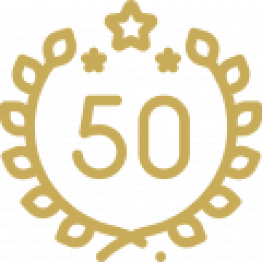 50 Years experience icon